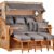 Strandkorb Norderney XXL Teak Bullauge PE shell Dessin 551