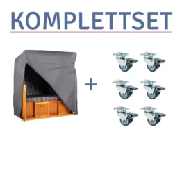 Zubehör Komplettset zum Strandkorb Baltic Dreisitzer