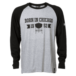 Langarmshirt Unisex "Born in Chicago"
