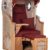 Strandkorb Amrum Single Bullauge Teak PE Shell Dessin 550