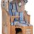 Strandkorb Amrum Single Bullauge Teak PE Shell Dessin 580