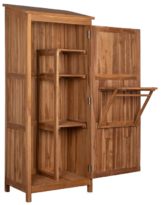 Gartenschrank Swansea Teak 192 x 86 x 56 cm