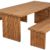 Gartenmöbelset Teak Bank + Tisch Ashford 180cm