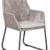 Adora Diningsessel PE twisted white coral
