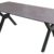 Tisch Hammond 200 x 90 cm light grey Aluminium